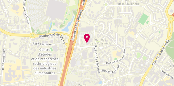Plan de L'île aux burgers, 3 avenue de la Marque, 59650 Villeneuve-d'Ascq