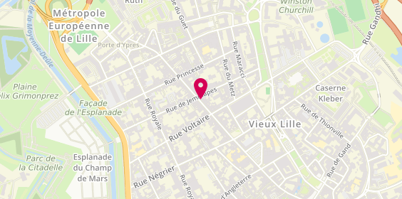 Plan de Le Tendre, 60 Rue Saint-André, 59800 Lille