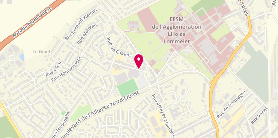 Plan de Friterie Village en Flandres, 37 Rue Terdeghem, 59520 Marquette-lez-Lille