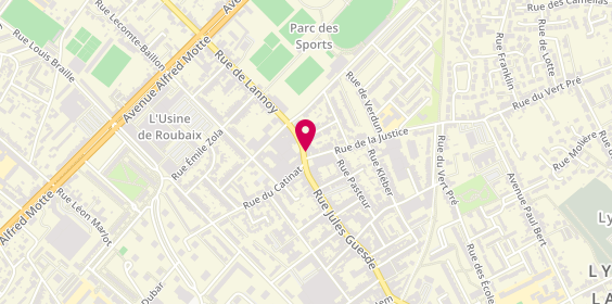 Plan de Marmaris, 160 Rue Jules Guesde, 59390 Lys-lez-Lannoy