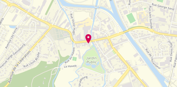 Plan de Restaurant Laliz, 39 Rue Adrien Danvers, 62510 Arques