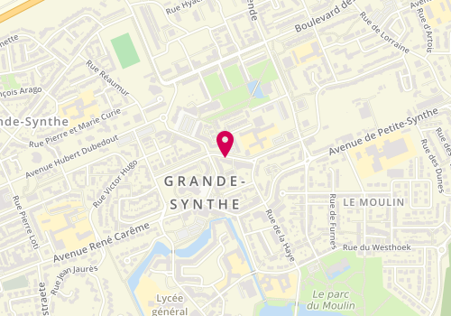 Plan de O'chicken, 18 Ter Rue Georges Clemenceau, 59760 Grande-Synthe