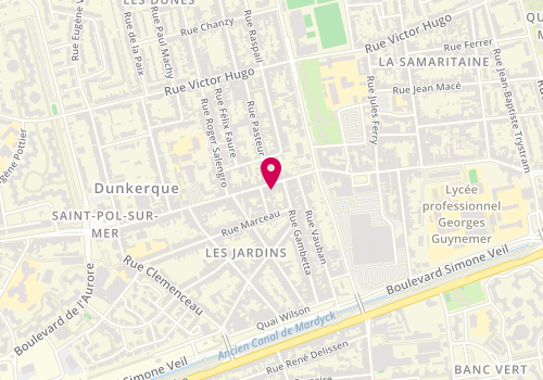 Plan de Snack'y seif, 223 Rue de la République, 59430 Dunkerque