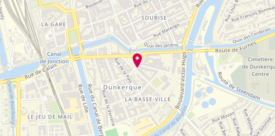 Plan de La Fabrik' A Pizza, 5 Place Vauban, 59140 Dunkerque